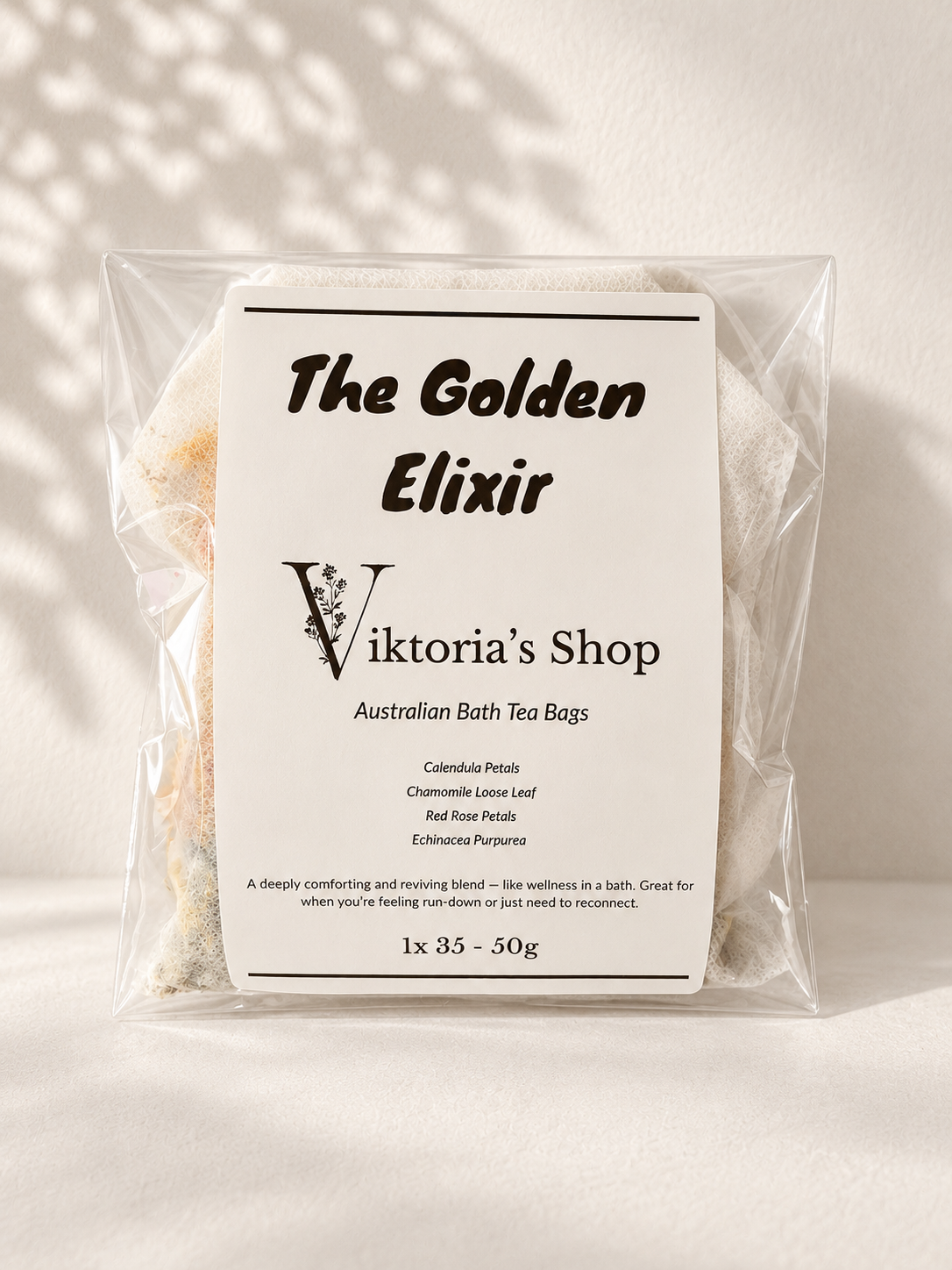 The Golden Elixir Bath Tea Bag - Image 4