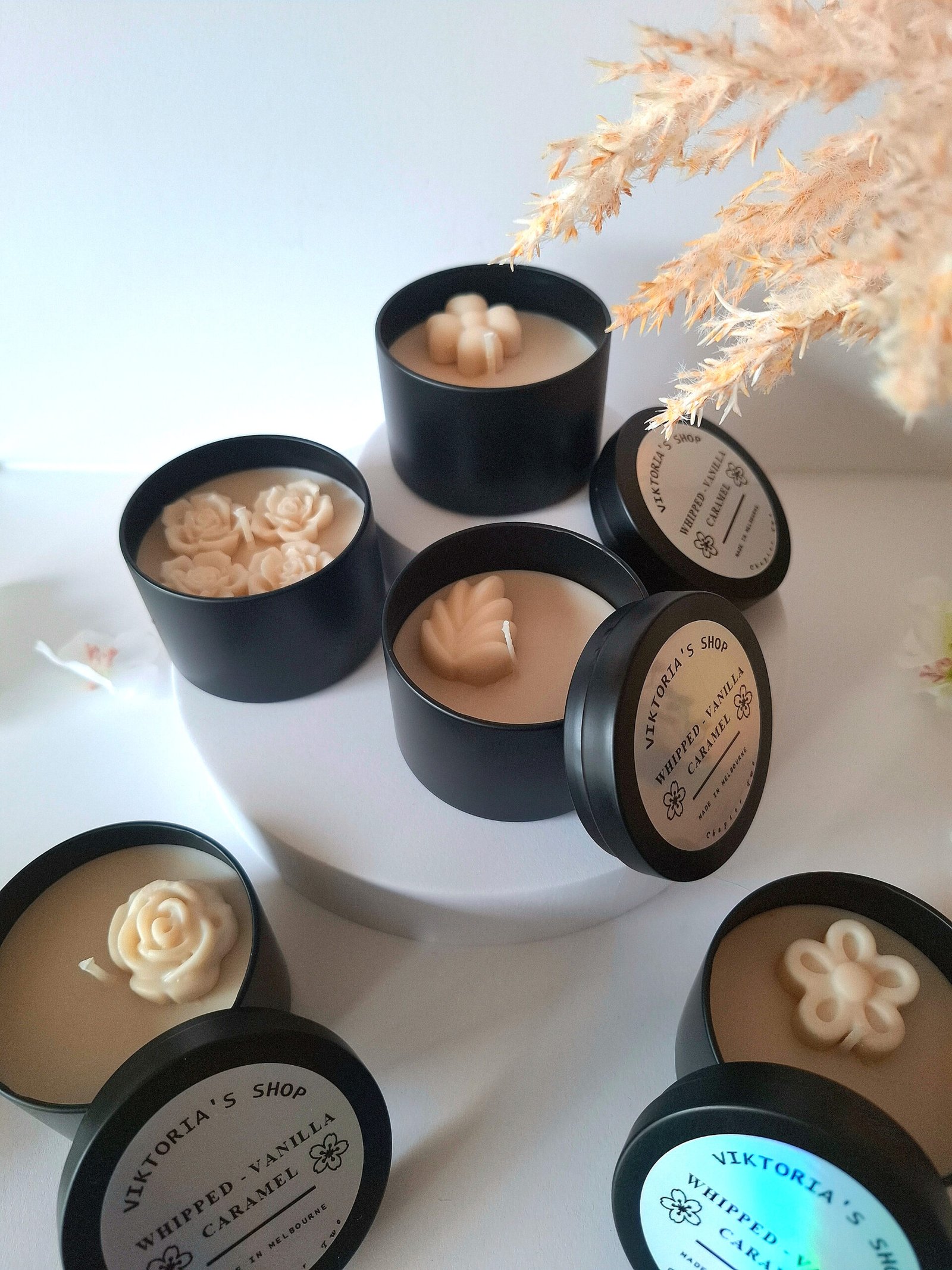 Whipped-Vanilla Caramel Candle