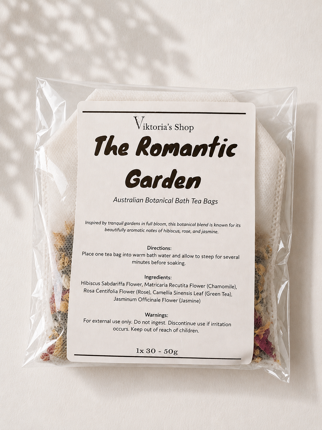 Luxurious Bath Tea Bag